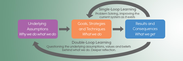 Agile approaches build in double-loop learning: the product backlog, the team's process, and the product itself. Software Testing. Feedback, double-loop learning, reflection, retrospectives. TestRail