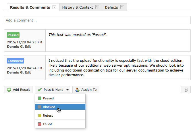 TestRail 5.1 - Introducing TestRail FastTrack for Incredibly Productive Testing 4 quickresult