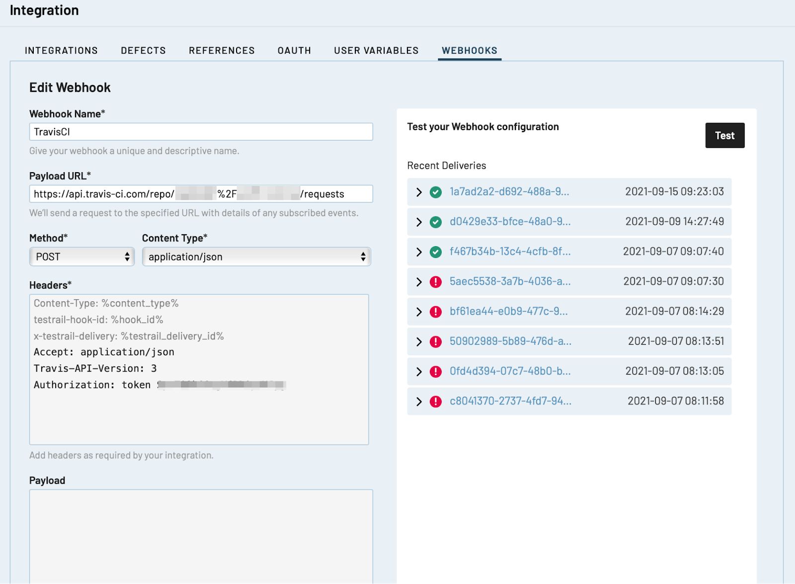 Customize your webhooks