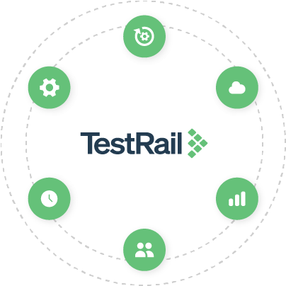 Try for Free 14 TestRail Dedicated Brand Landing Page Radar Graphic Green
