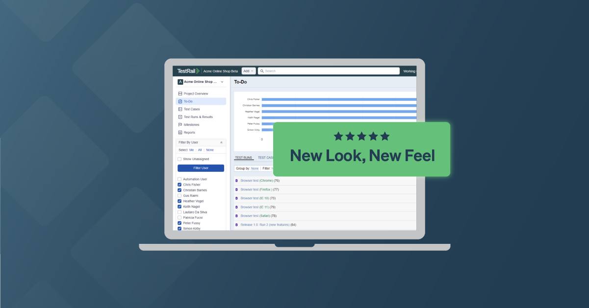 TestRail 9.0: New Look, Modern Feel, Better Usability